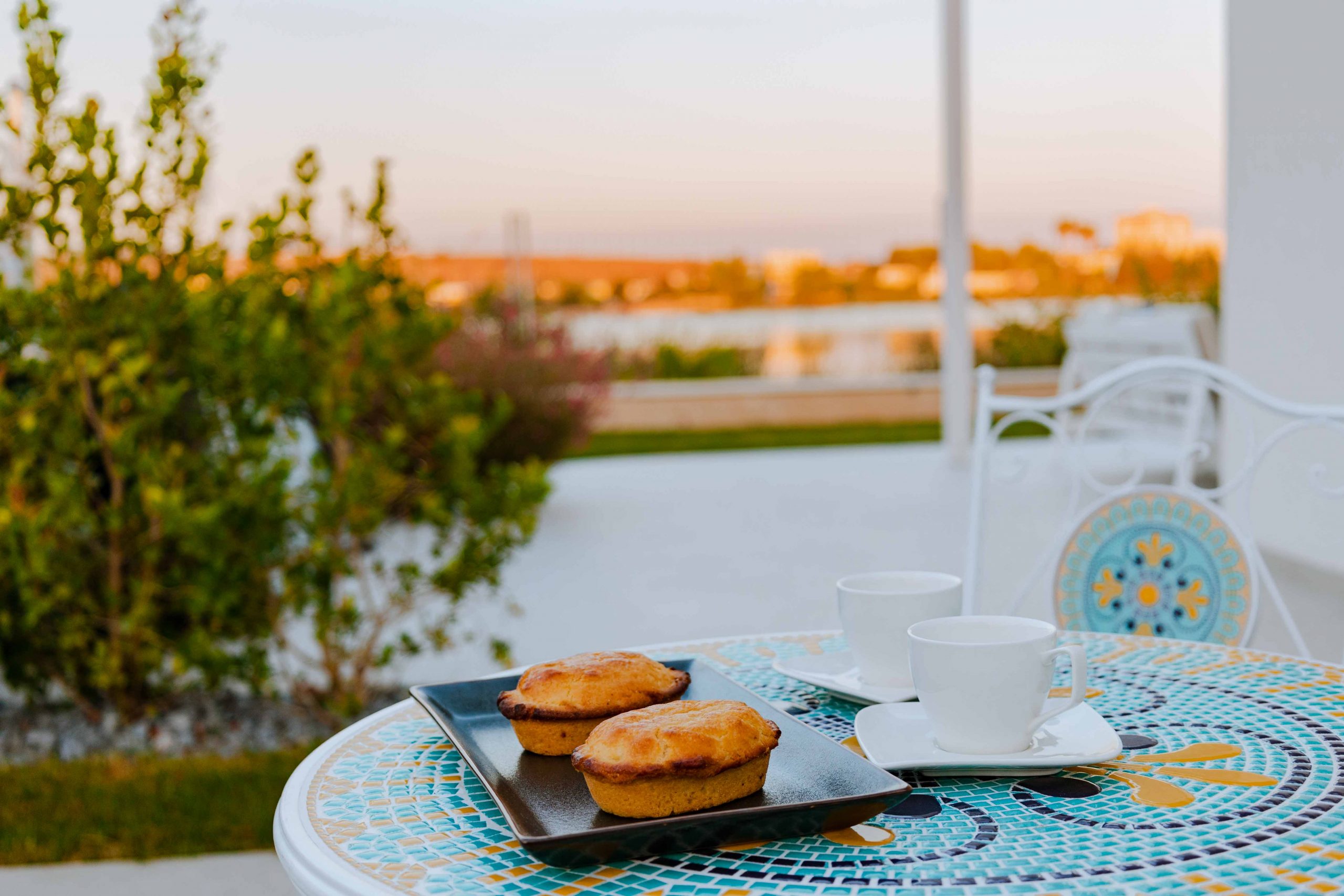 Colazione in giardino